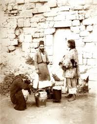 Women Grinding at the Mill, Palestine