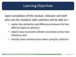 Urinary Catheter Types And Care For Residents With Catheters