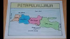 Maybe you would like to learn more about one of these? Cara Menggambar Sketsa Peta Pulau Jawa Gambar Peta Pulau Jawa Lengkap Youtube
