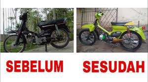 Bahkan minat masyarakat untuk membeli motor ini semakin besar. Cara Modifikasi Astrea Star Simple Bassic C70 Part 1 Youtube