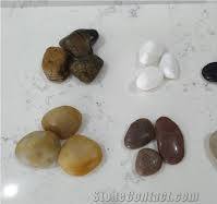 Pebble Stone, River Stone,3-5cm, Polished, Tiger Veins from China -  StoneContact.com