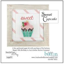 Sweet Cupcake Perforated Paper Kit Just Another Button Company