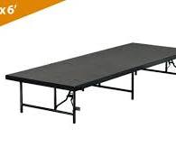 3' X 6' Stage/Seated Riser Section (In Carpet Finish)