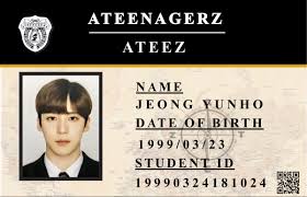 We're the home of the trainer card maker and thousands of pokémon art, writing, and other creative works in our creative corner. Pin On Ateez Fan Made Id Cards