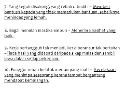 (garit = gerak) (perit = pedih). Peribahasa 8 Perumpamaan 1 Bagai Aur Di Atas