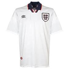 Available in a range of colours and styles for men, women, and everyone. Retro England Home Football Shirt 1994 Soccerlord