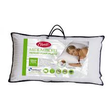 Easyrest Memory Foam High Profile Pillow Anti Bacterial Anti Microbial Anti Dust Mite Includes A Bonus Cotton Poly Ve Memory Foam Pillows Pillow Protectors