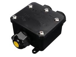 One diagram is above, the rest are below. Waterproof Junction Box 3 Way Black Plastic Electrical Junction Box Cable Wire Connector Ip68 For Outdoor Lighting Black Newegg Com
