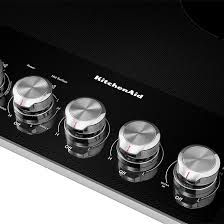 kitchenaid electric cooktop 5 burners