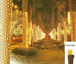 2 X 8 Amber Led Net Style Tree Trunk Wrap Christmas Lights Brown Wire Check This Awesome Product By Going To The Link At The Image Novyj God