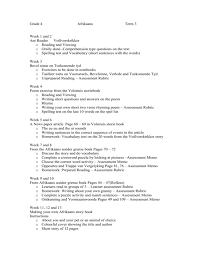grade 4 afrikaans term 3 week 1 and 2 ant reader voyolverskrikker