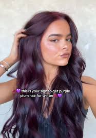 Plum Violet Hair