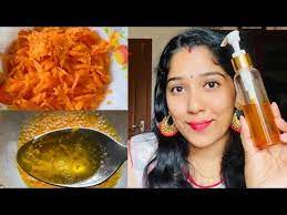 Natural Carrot Oil For Skin Lightening And Skin Care For All Skin Types Malayalam Youtube Carrots Oil Oils For Skin Natural Skin Lightening