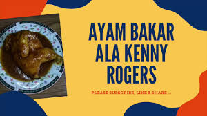 In java, the chicken is usually marinated with the mixture of kecap manis (sweet soy sauce). Resepi Ayam Ala Kenny Rogers Periuk Noxxa Pawtaste Com