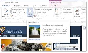 How To Add A Caption To An Image In Word 2013