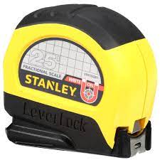 112m consumers helped this year. Stanley Leverlock 25 Ft X 1 In Tape Measure With Fractional Scale Stht33281l The Home Depot