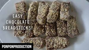 Biskut jejari coklat yang sangat murah dan berkualiti. Chocolate Finger Breadsticks Jejari Roti Coklat Super Easy Delicious Kuih Raya Youtube