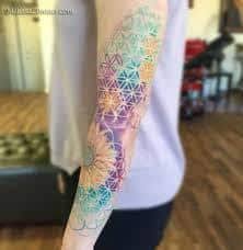 Flower Of Life Tattoo 47 Flower Of Life Tattoo Sleeve Tattoos Tattoos For Guys