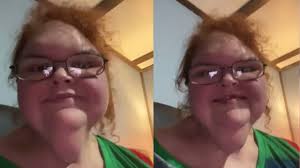 Tammy shows off major weight loss