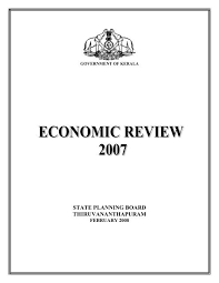 Where a number of features. Economic Review 2007 Government Of Kerala