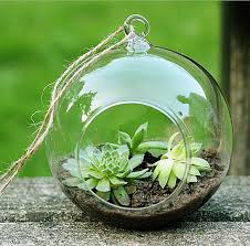 6 Pcs Lot Modern Hanging Clear Flat Bottomed Crystal Glass Vase Flower Balls Terrarium Vases For Weddi Hanging Glass Terrarium Hanging Terrarium Hanging Vases