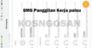 Contoh surat lamaran kerja di pt sebagai karyawan (doc). Contoh Panggilan Kerja Dan Interview Yang Asli Dan Palsu Via Sms Kosngosan