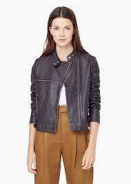 Leather Biker Jacket Women Mango Usa Jackets For Women Clothes Leather Jacket Outfits