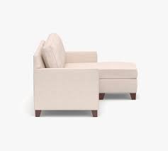 With a pull out bed, usb charging ports, spacious storage chaise, and side pocket and pouch for all your essential needs. Cameron Square Arm Upholstered Sleeper Sofa With Storage Pottery Barn
