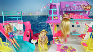 Barbie Rapunzel Bunkbed Cruise Ship Morning Routine Frozen Elsa A Barbie Elsa Frozen Barbie Accessories
