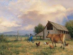Queen Of The Barnyard By Robert Duncan Robert Duncan Was Born In Salt Lake City In 1952 And Grew Up In A Lar Robert Duncan Robert Duncan Art The Barnyard