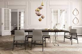 87 inch model seats up to 8 people. Modern Curzon Table By Modloft