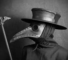 Lady Surreal Plague Doctor Costume Black Plague Mask Plague Mask
