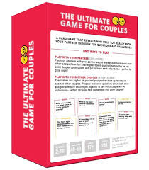 Each player's cards should be placed facedown in two rows of five. The Ultimate Game For Couples Ebay