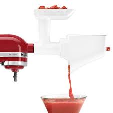 Stock up on fresh fruits and vegetables for everyday use with the kitchenaid juicer and sauce attachment that kitchenaid food processor attachment with dicing kit mixer juicer juicer kitchen aid attachments. The Best Attachments For Your Kitchenaid Mixer Reviewed Foodal
