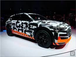 Audi E Tron Electric Suv Audi Electric Prototype Audi Audi E Tron Sport Suv
