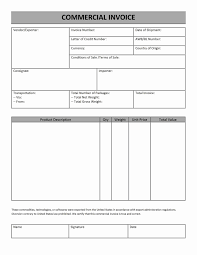 Commercial Invoice Meaning Format For Export Drip Capital