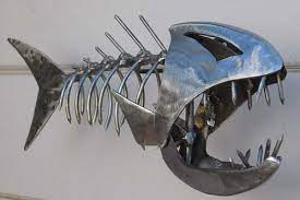 Metal Fish Flickr Photo Sharing Metal Art Welded Metal Sculpture Artists Metal Sculpture