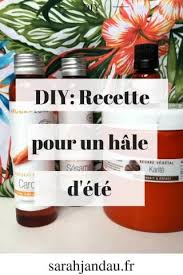 Diy Recette Bonne Mine Pour L Ete Bonne Mine Aromazone Creme Bonne Mine