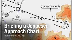 How To Brief A Jeppesen Approach Chart Boldmethod Live