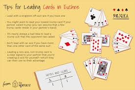 Learn how to play defense with expert tips and advice on playing cards and card games in this free euchre video. What Card To Lead In Euchre