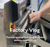 How to Load Bottom Film ⚙️ | Thermoforming Packaging Machine Setup #factory  #setup