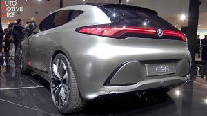 The first model was previewed at the paris motor show in 2016 with the generation eq concept vehicle. World Premiere Mercedes Eqa Concept Iaa 2017 Youtube