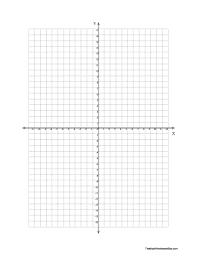 When we include negative values, the x and y axes divide the space up into 4 pieces: Coordinate Grid Fill Online Printable Fillable Blank Pdffiller