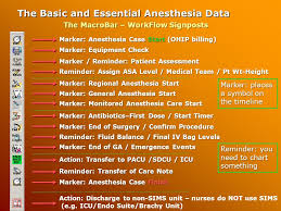 How Do I Chart The Basic And Essential Anesthesia Data