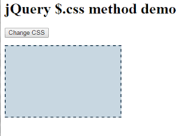 5 Demos Of Jquery To Add Change Remove Css For Div Menu Table And More