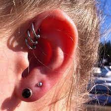Triple Forward Helix Piercing Piercings Triple Forward Helix Piercing Helix Piercing Forward Helix Piercing