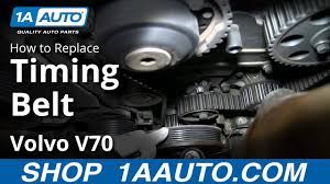 How To Replace Timing Belt 01 05 Volvo V70 Youtube