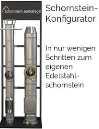 Ein edelstahlschornstein kann innerhalb des hauses. Edelstahlschornstein Konfigurator