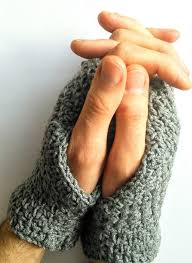 Fingerless gloves make a great beginner knitter pattern. Photographer Gloves Crochet Cloudberry