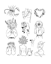 Dicas Para Tatuagens Online In 2021 Line Art Tattoos Line Art Drawings Art